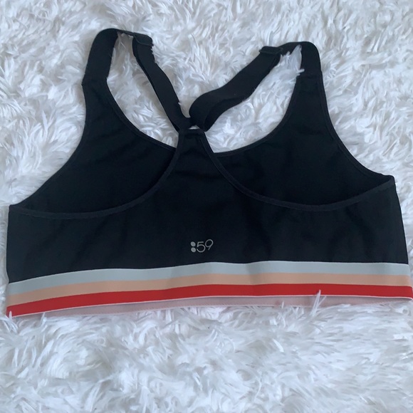 Splits59 Angel Techflex Striped Sports Bra - Picture 3 of 3